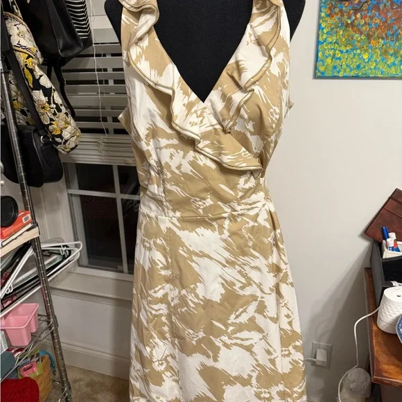 green emerald velvet dress Midcentury Ann Taylor Dress M/L  OMNIA